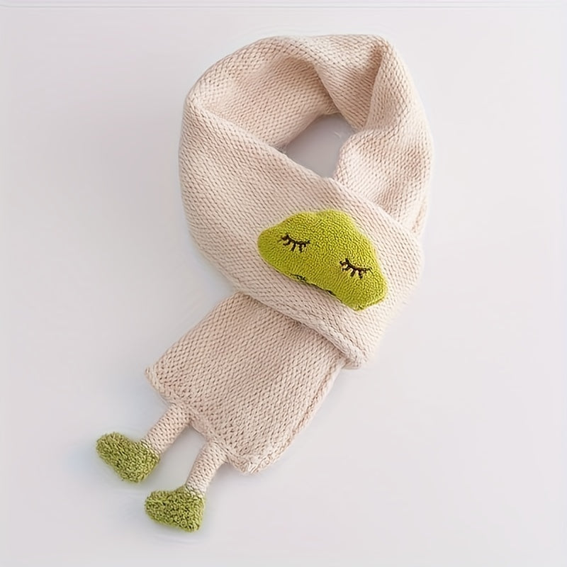 Wandering Cloud Knit Scarf For Kids