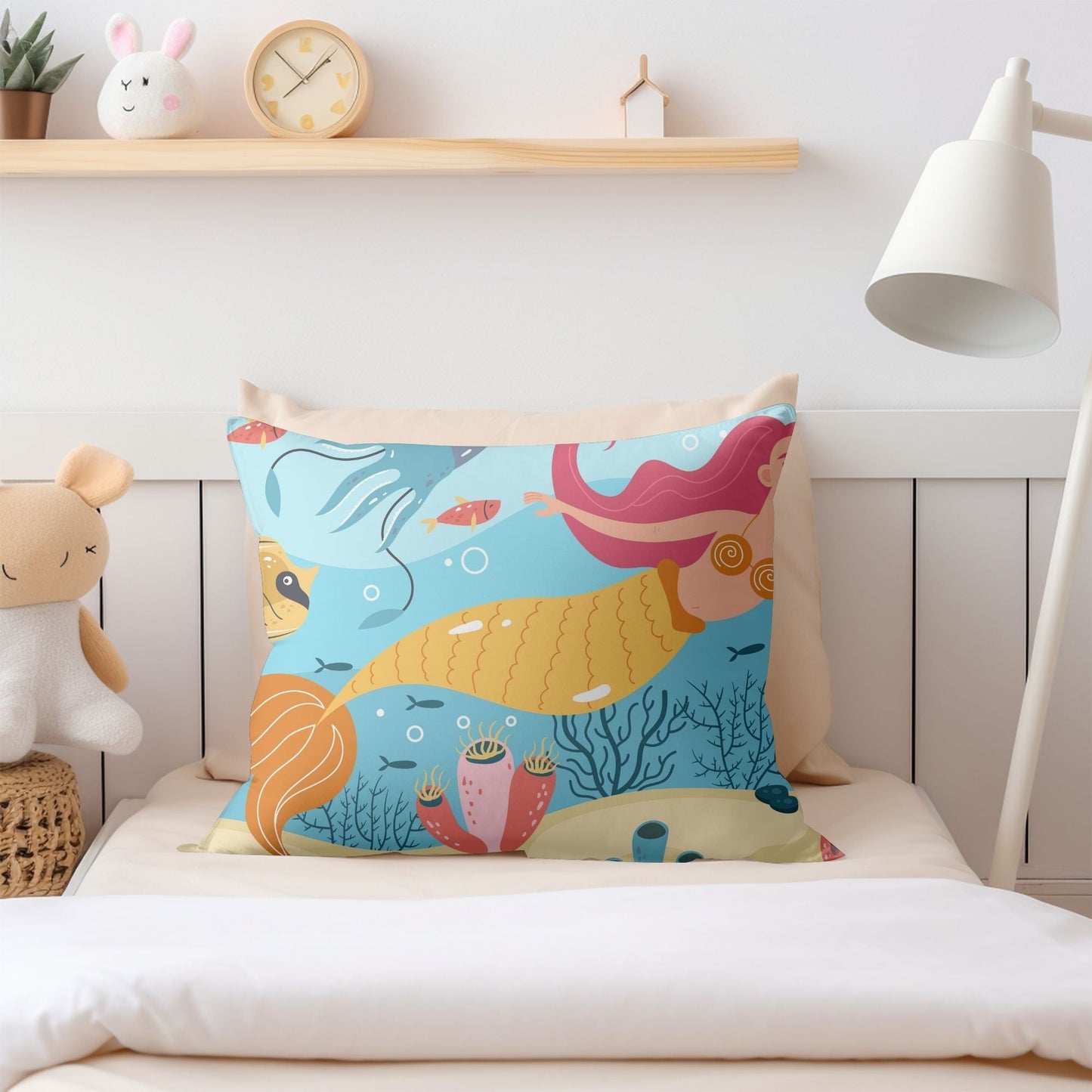 Beautiful Mermaid Baby Room Pillow