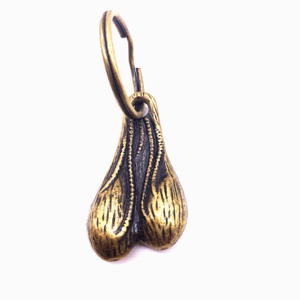 "Brass Bravado" Keychain