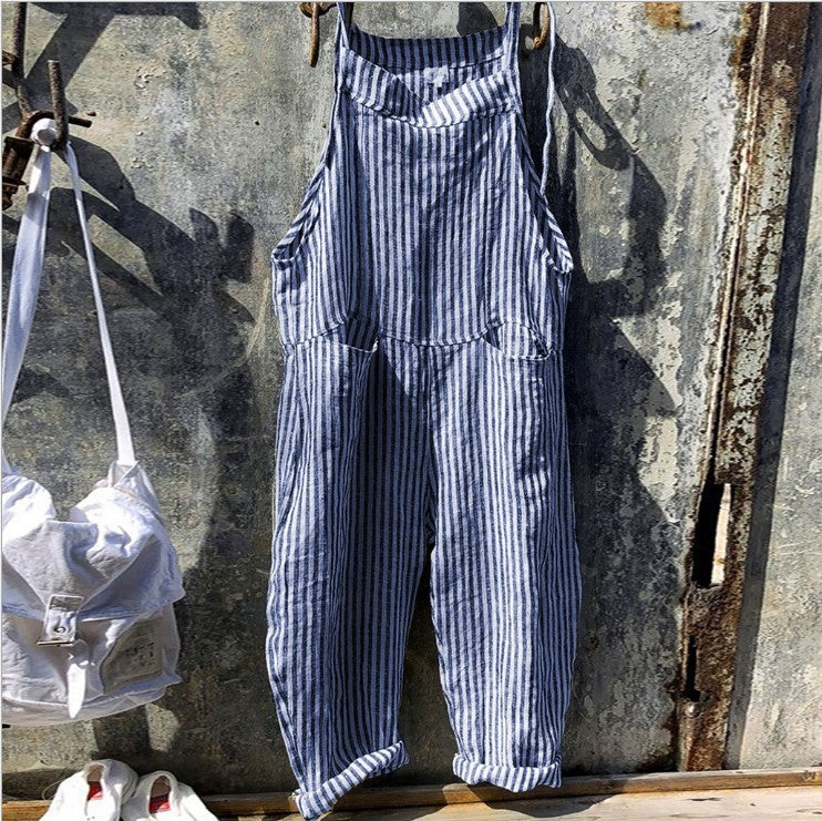 The “Weekend Wanderer” Bib Jumpsuit