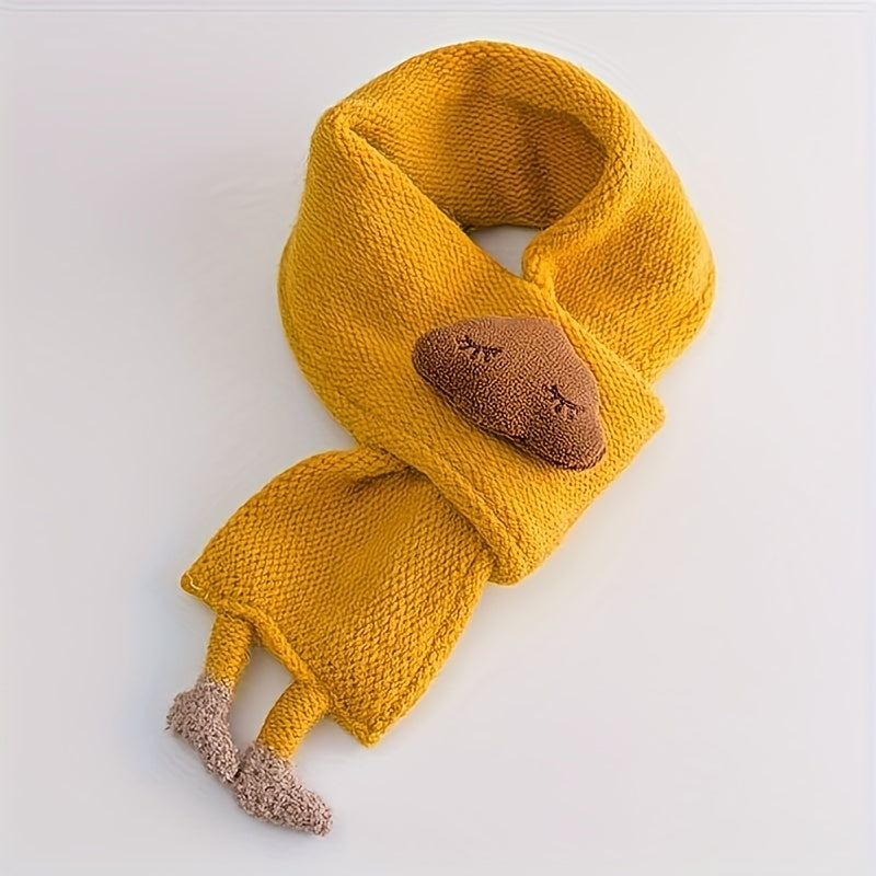 Wandering Cloud Knit Scarf For Kids