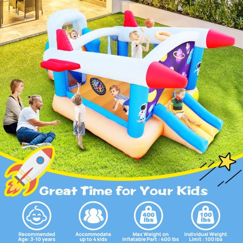 6 In 1 Outdoor Indoor Inflatable Bouncer For Kids Target Ball