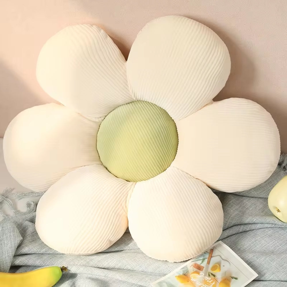 Colorful Flowers Plush Pillow Plant Petal Cushion Stuffed Toys