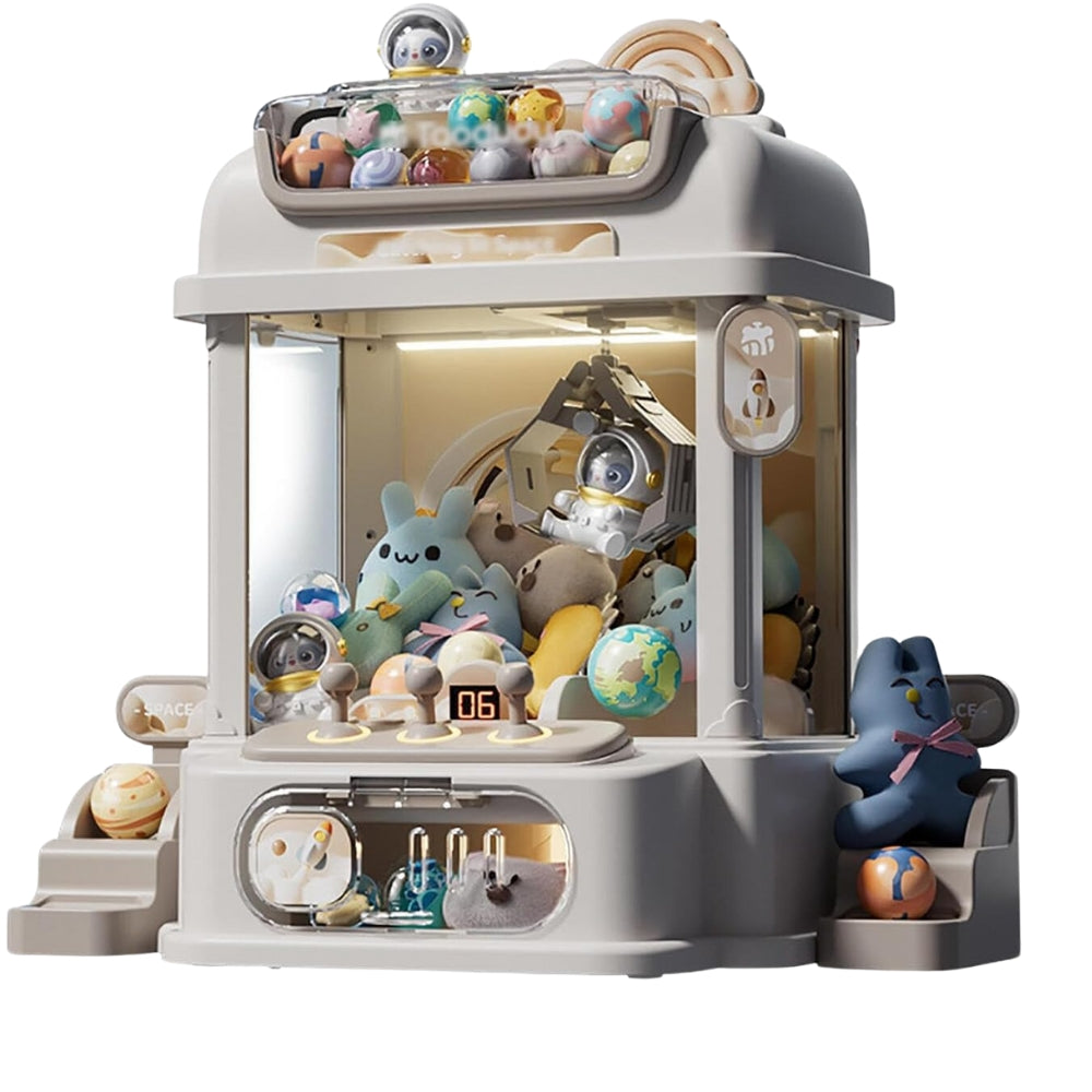 Claw Machine Kids Mini Claw Toy Crane Machines Music Doll Children Toys