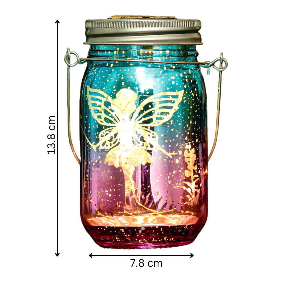 Solar Mason Jar Light Solar Lantern Fairy Lights Hanging Standing Solar Lamp