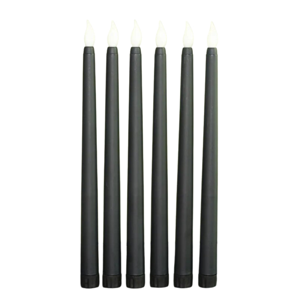 LED Flameless Flickering Taper Candles 3D Wick Candles Lamp