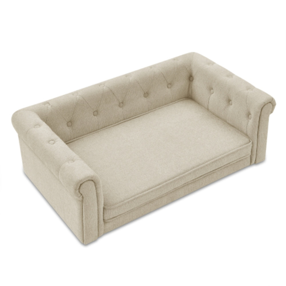 Stylish and Durable Rectangle Pet Bed for Medium and Large Dogs