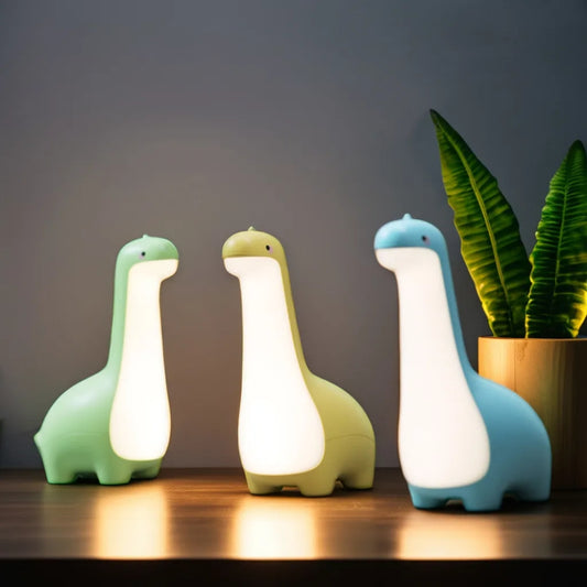 Dinosaur Night Light  Ideal for Kids' Rooms with Eye Protection