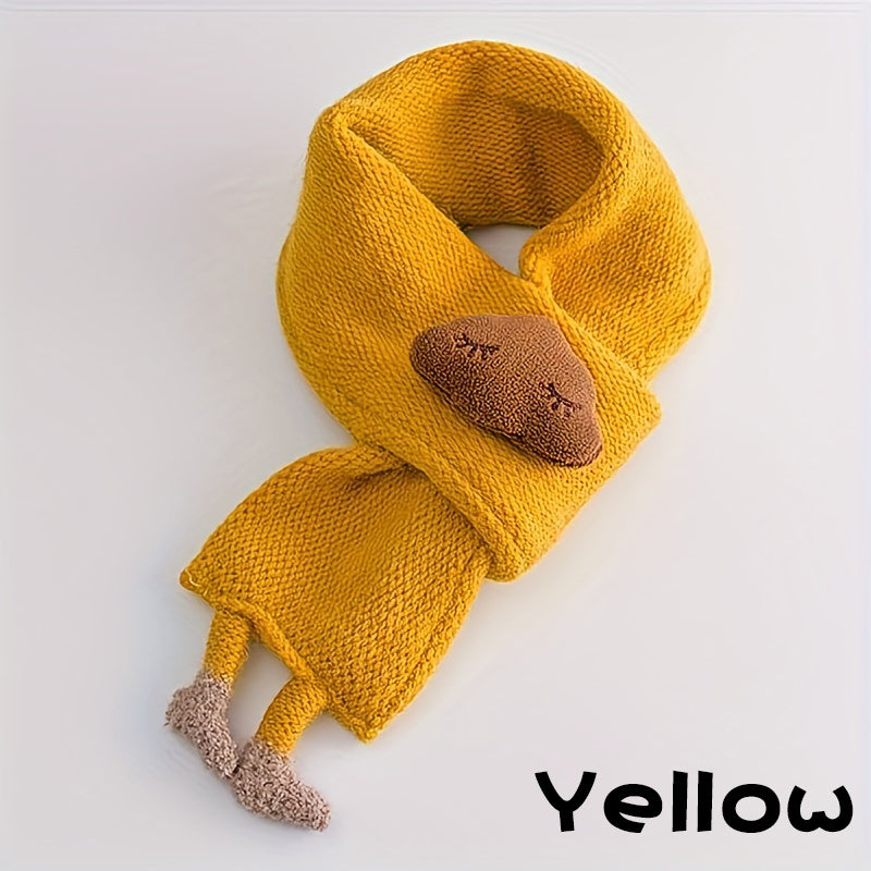 Wandering Cloud Knit Scarf For Kids