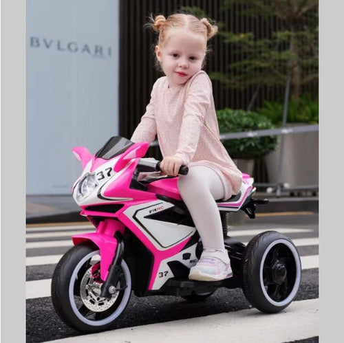 Electric Kids Motorcycle For 3 To 4 Year Old Boys And Girls With Foot