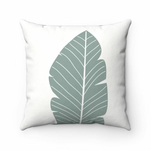 Abstract Green Leaf Double Sided Cushion Home Decoration Accents - 4