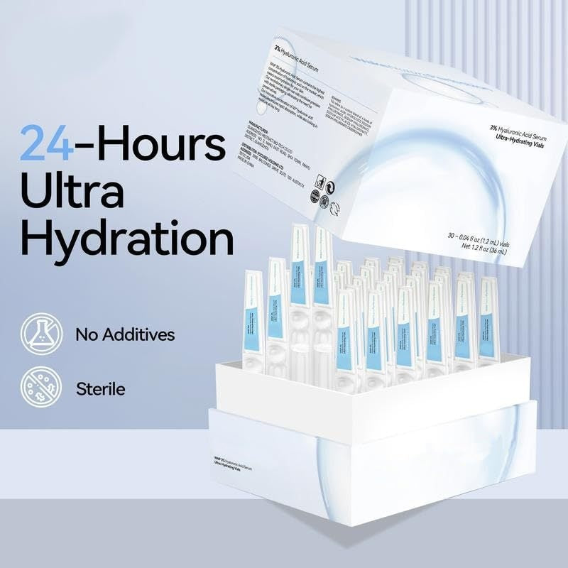 Hyaluronic Acid Serum Ultra-Hydrating Vials