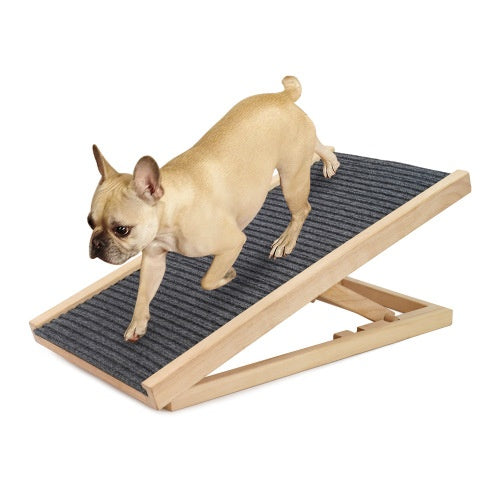 Dog Bed Ramp, Extra Wide For Excellent Traction, Pet Ramp For Small