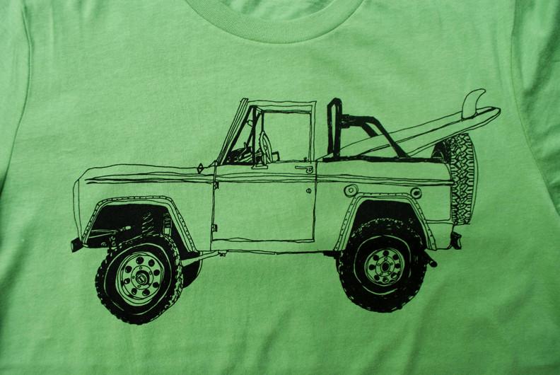 Bronco Surf Trip Leaf Green