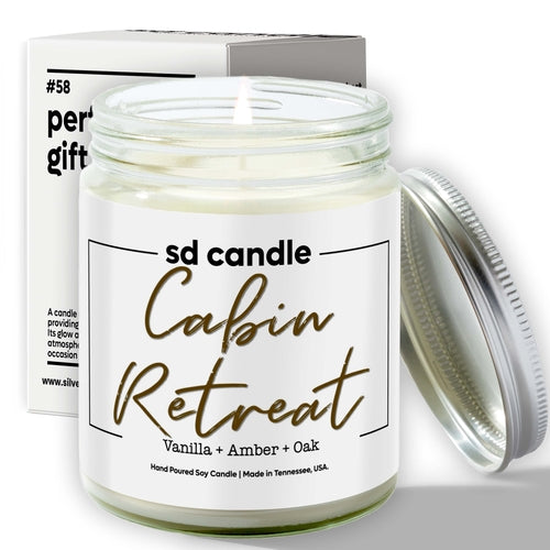 #55 | Cozy Retreat Scented Candle - 9/16oz 100% All-Natural Handmade