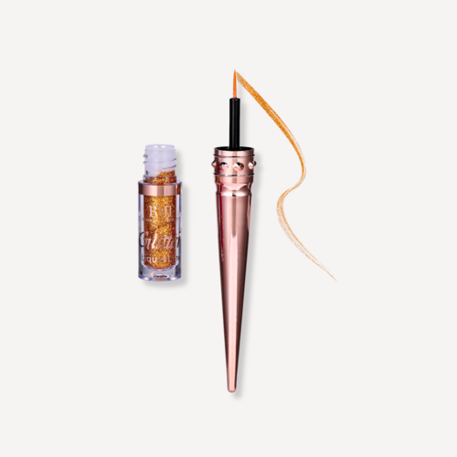 Glitter Liquid Eyeliner Topper - Gold Tones