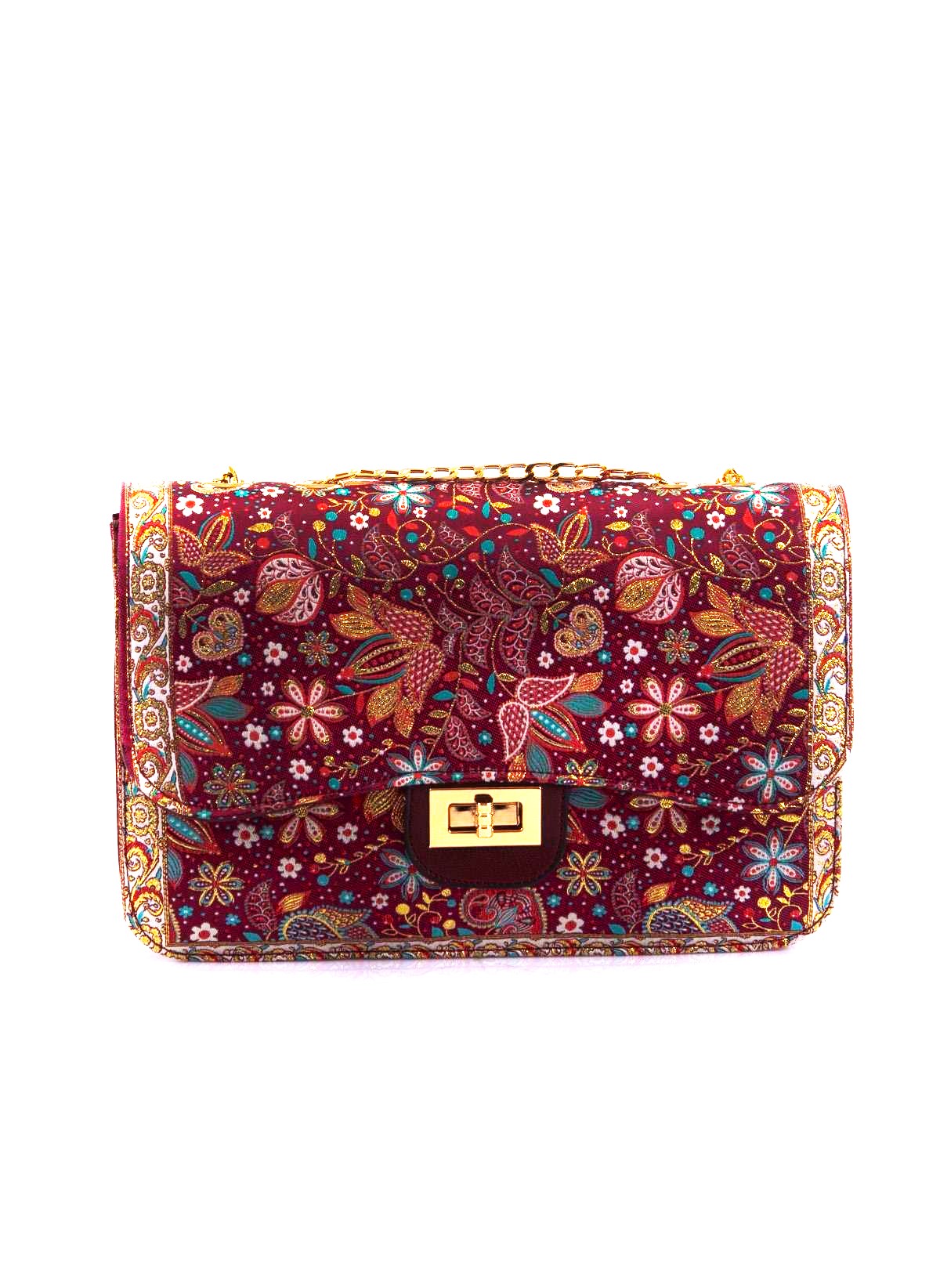 Handmade Multicolor Elegant Handbag