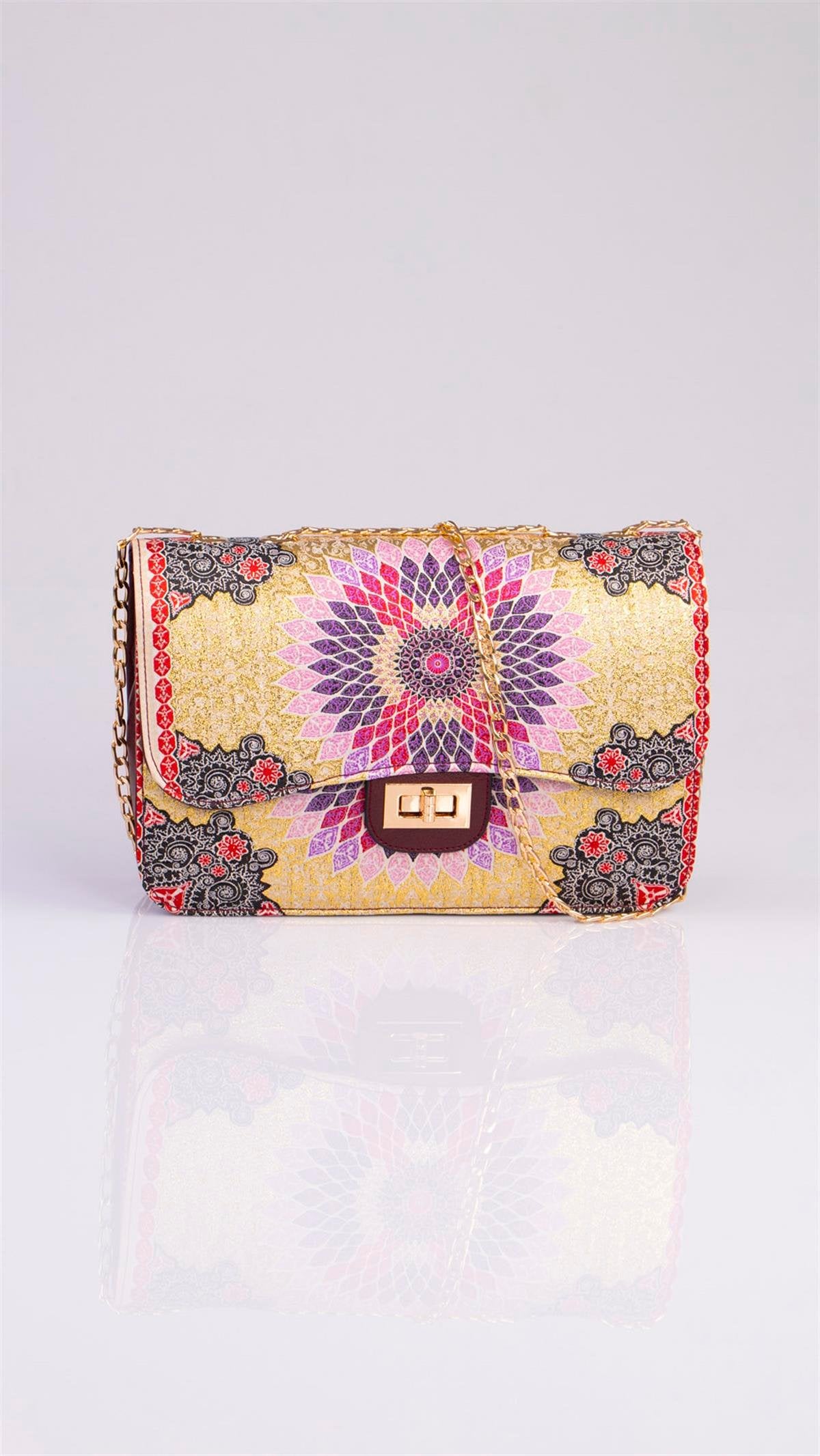 Handmade Multicolor Elegant Handbag