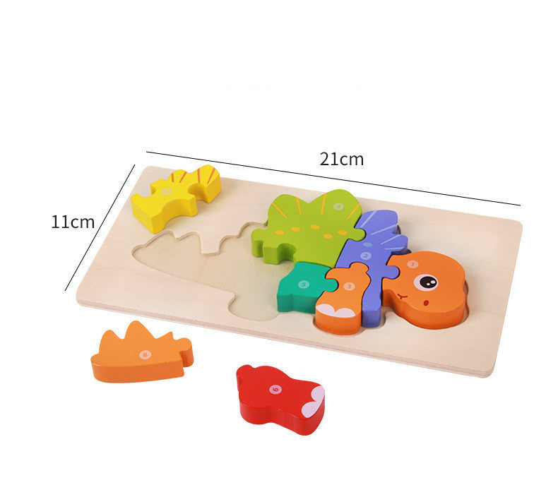 Children's Educational Toys Wooden Three-dimensional Montessori