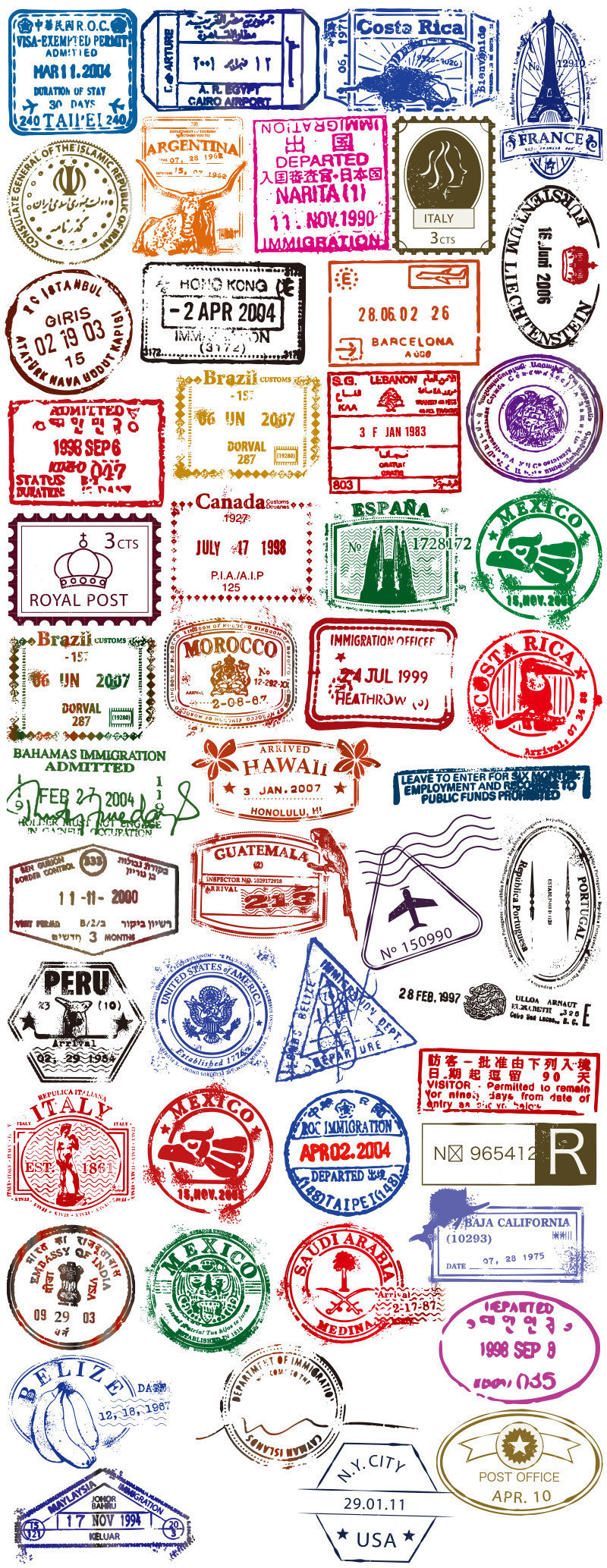 The Lost Correspondence Sticker Set