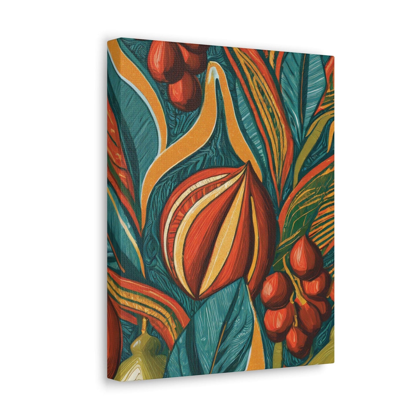 Canvas Wall Art Decor - Tropical Fruit Print