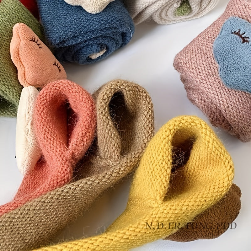 Wandering Cloud Knit Scarf For Kids