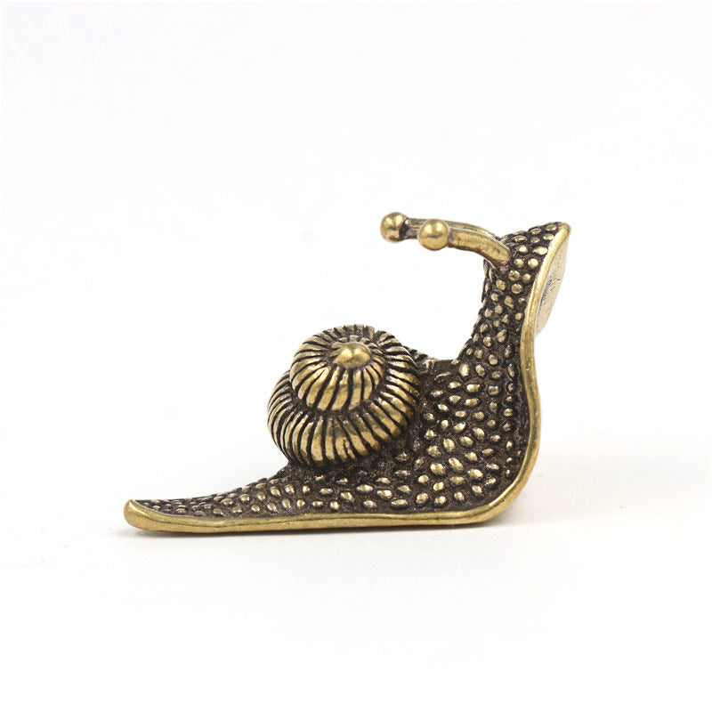 Brass Snail Paperweight