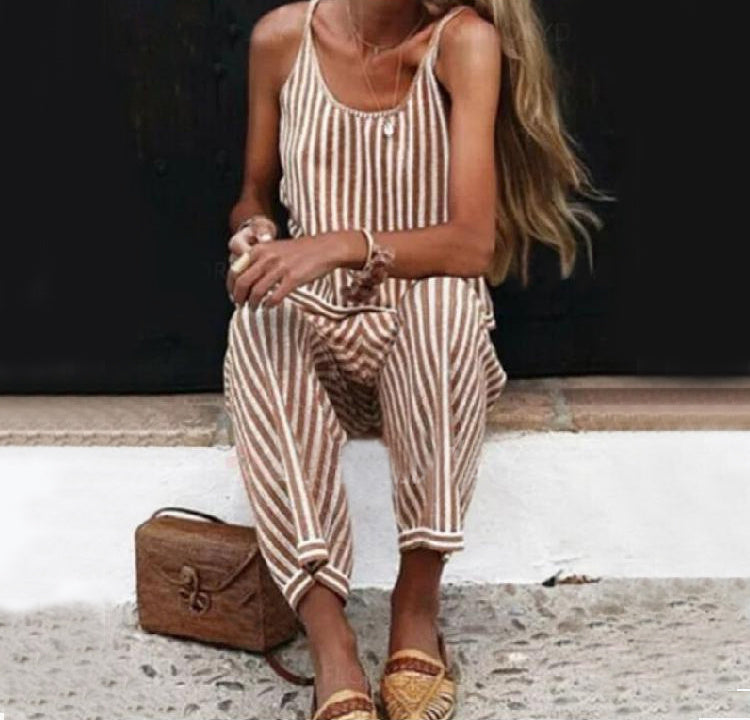 The “Weekend Wanderer” Bib Jumpsuit