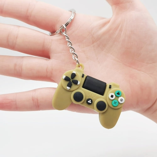 Simulation Toy Game Machine Car Keychain