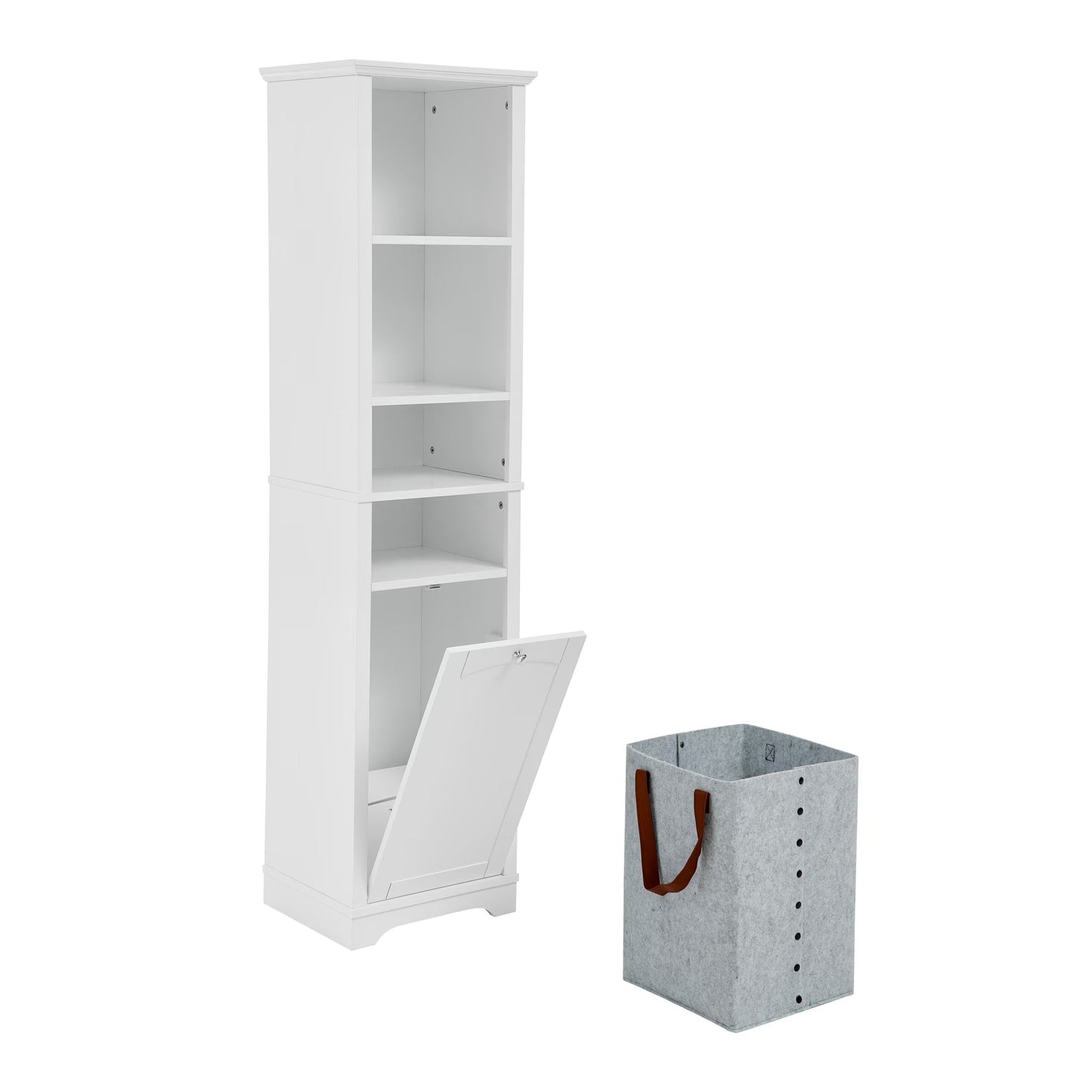 64 Inch High Storage Cabinet