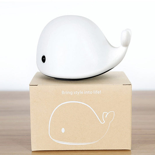 1pc Baby Room LED Night Lights Whale Cartoon Night Light kids Bedroom