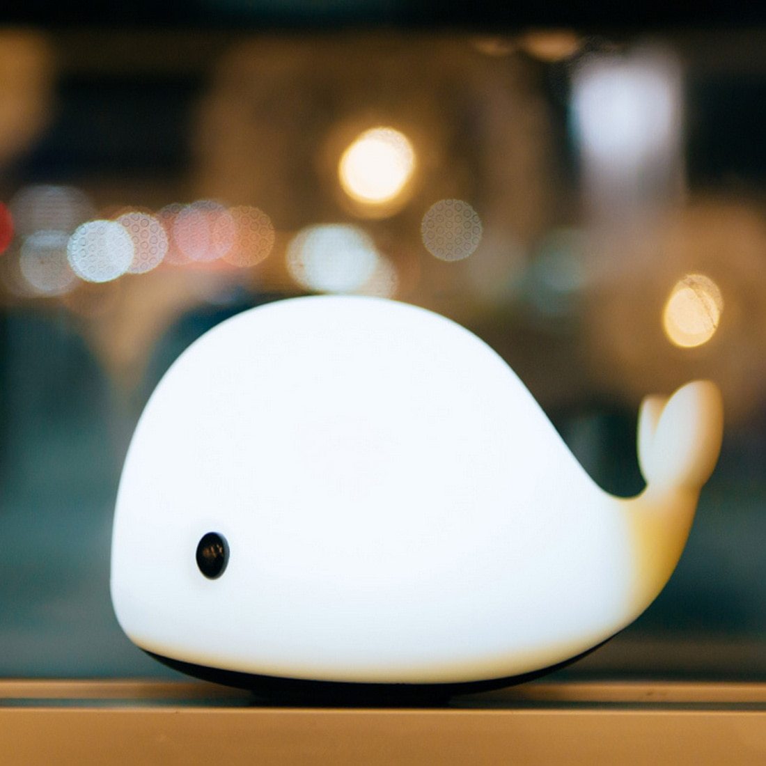 1pc Baby Room LED Night Lights Whale Cartoon Night Light kids Bedroom